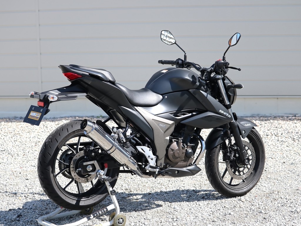 WR’S ダブルアールズ 【JMCA認証】ラウンドタイプ フルエキゾーストマフラー ジクサー250 SUZUKI スズキ マフラー|ウェビック 店