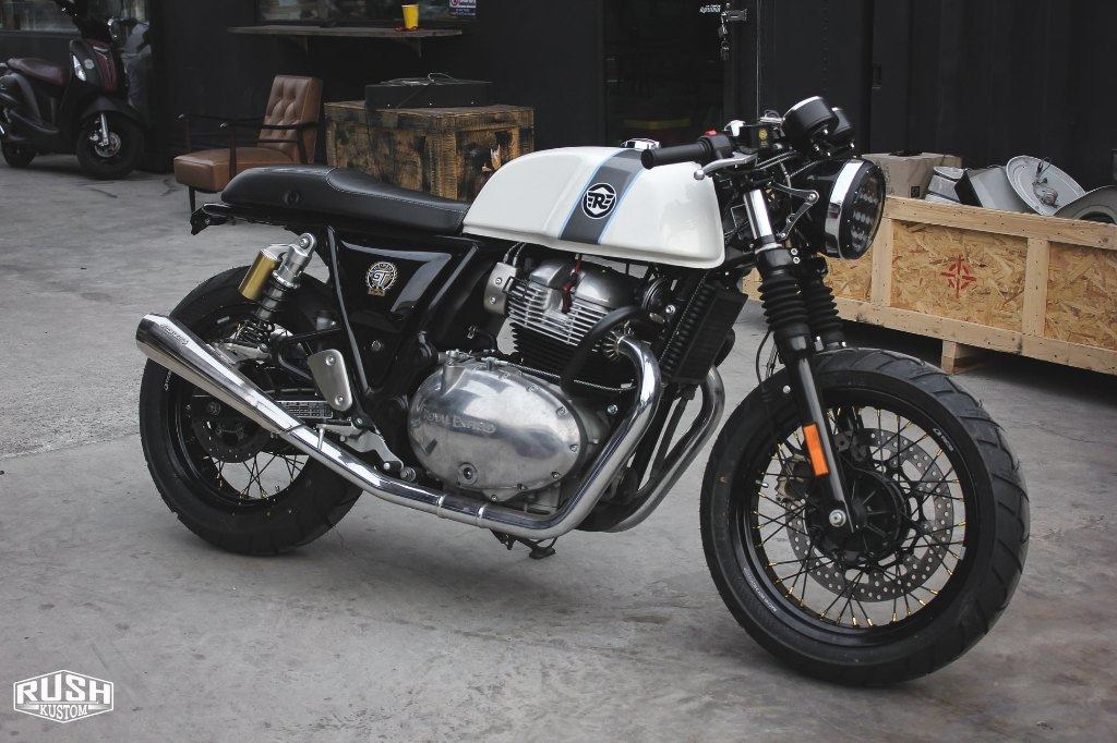 Rush Kustom ラッシュカスタム Crash bar ROYAL ENFIELD ロイヤルエンフィールド クラッチワイヤー ハンドル周辺パーツ ハンドル｜ウェビック　店