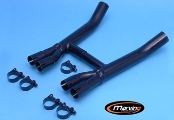 Marving マーヴィング コネクションパイプ GPX 600 R GPZ KAWASAKI カワサキ エキゾーストパイプ マフラー