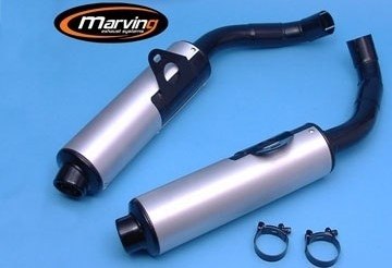 Marving マーヴィング デュアルマフラー Cylindrical VFR 750 F HONDA ホンダ スリップオンマフラー マフラー 59,657円