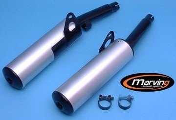 Marving マーヴィング デュアルマフラー Cylindrical XJ 600 YAMAHA ヤマハ スリップオンマフラー マフラー