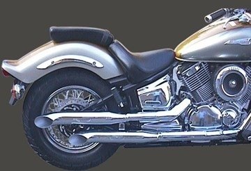 Marving マーヴィング デュアルマフラー Legend XVS 1100 DRAGSTAR YAMAHA ヤマハ スリップオンマフラー マフラー