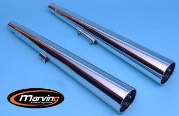 Marving マーヴィング デュアルマフラー Marvi GL 500 SILVER WING HONDA ホンダ スリップオンマフラー マフラー