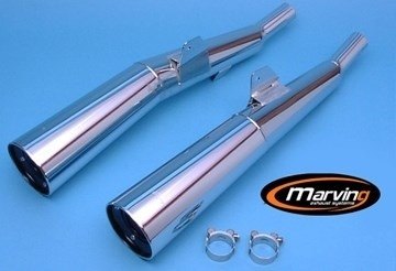 Marving マーヴィング デュアルマフラー Master XS 400 YAMAHA ヤマハ スリップオンマフラー マフラー 53,029円