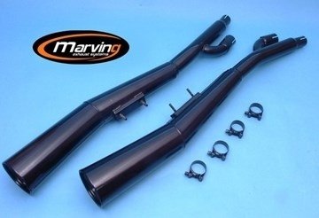 Marving マーヴィング デュアルマフラー Master GSX 750 EF ES SUZUKI スズキ スリップオンマフラー マフラー｜ウェビック　店