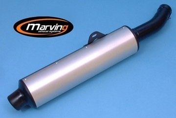 Marving マーヴィング マフラー Cylindrical FZR 600 GENESIS YAMAHA ヤマハ スリップオンマフラー|ウェビック 店