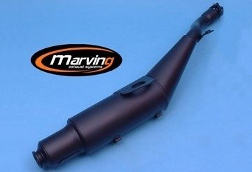 Marving マーヴィング マフラー Edr XL 500 S HONDA ホンダ スリップオンマフラー｜ウェビック　店