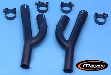 Marving マーヴィング コネクションパイプ Z 550 GP UNI-TRAK KAWASAKI カワサキ エキゾーストパイプ マフラー｜ウェビック　店 20,033円