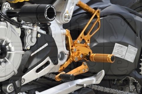 BABYFACE ベビーフェイス パフォーマンスステップキット StreetFighterV2 DUCATI ドゥカティ バックステップ ステップ 足回り