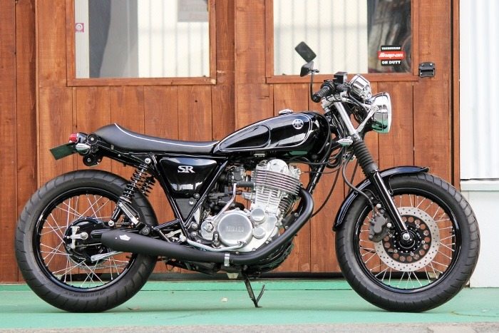 GOODS グッズ テーパードコーン スリップオンマフラー TAPERED CONE ESPECIALLY SR400 SR500 YAMAHA ヤマハ マフラー