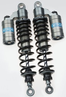 NITRON ナイトロン リアサスペンションツインショック TWIN R3シリーズ ADV150 HONDA ホンダ リアサスペンション サスペンション 足回り テーマカラー：タイタニウム / スプリングカラー：ブラック / ダンパーロッドコーティング(DLC)：なし｜ウェビック　店
