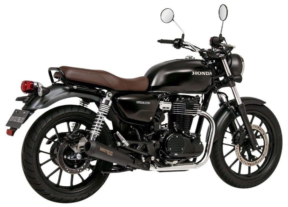 MORIWAKI ENGINEERING モリワキエンジニアリング スリップオンエキゾースト SHORT MEGAPHONE GB350 GB350S HONDA ホンダ スリップオンマフラー マフラー カラー：ブラック(耐熱塗装)