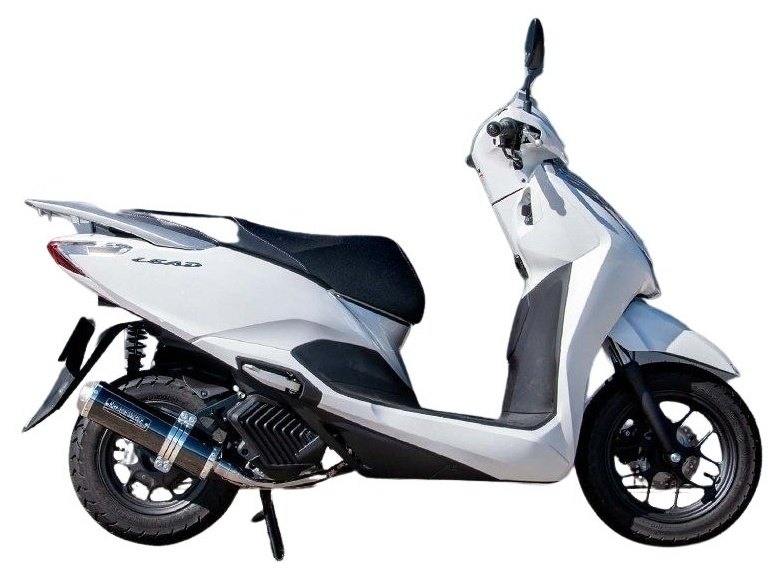 楽天市場】WirusWin リード125(8BJ-JK12) ロイヤルマフラー ブラック