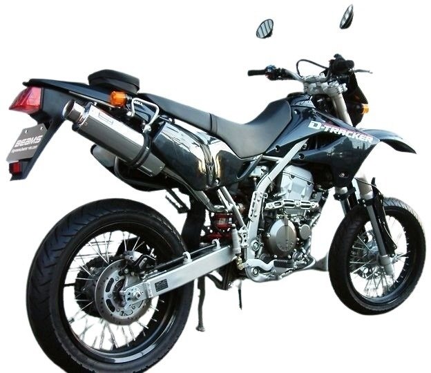 BEAMS ビームス SS300 フルエキゾーストマフラー Dトラッカー KLX250 KAWASAKI カワサキ マフラー サイレンサー：ソニックアップタイプ