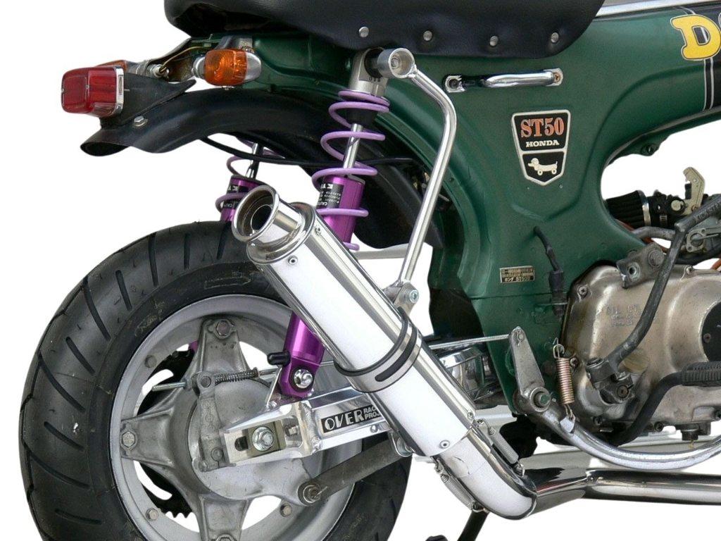 楽天市場】ダックス用 ステンレスアップマフラー≪田中商会☆モンキー