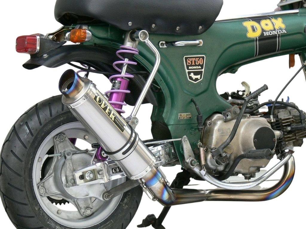 楽天市場】マフラー モンキー 50 125 150 ゴリラ DAX ステンレス 銀