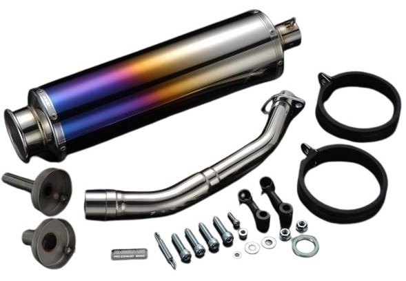 BEAMS ビームス SS400 フルエキゾーストマフラー マジェスティS YAMAHA ヤマハ マフラー サイレンサー：チタンSP