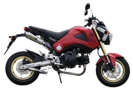 OVER オーヴァー GP-PERFORMANCE RS-R フルチタン アップ GROM HONDA ホンダ フルエキゾーストマフラー マフラー｜ウェビック　店