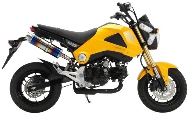BEAMS ビームス SS300 スリップオンマフラー グロム HONDA ホンダ マフラー サイレンサー:ヒートチタンSP|ウェビック 店