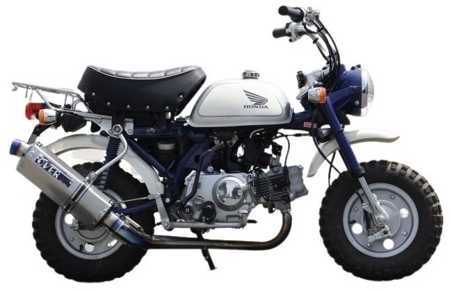 OVER オーヴァー TT-Formula フルチタン Monkey HONDA ホンダ フルエキゾーストマフラー マフラー|ウェビック 店