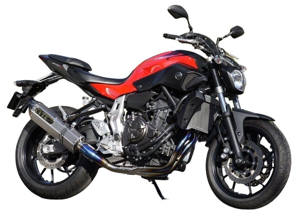 OVER オーヴァー TT-Formula RS フルチタン 2-1 MT-07 YAMAHA ヤマハ フルエキゾーストマフラー マフラー