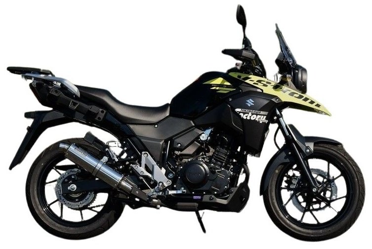BEAMS ビームス R-EVOスリップオンマフラー 政府認証 Vストローム250 SUZUKI スズキ スリップオンマフラー マフラー