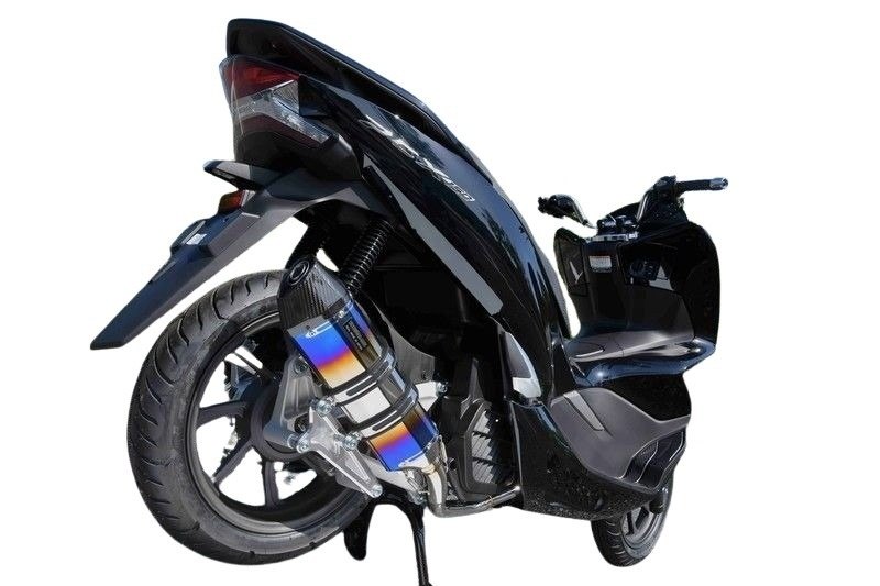 BEAMS ビームス CORSA-EVOII サイレンサー PCX150 HONDA ホンダ フルエキゾーストマフラー マフラー サイレンサータイプ：ヒートチタン／重量 (純正5.35kg)：3.3kg