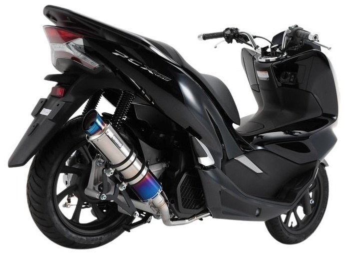 BEAMS ビームス R-EVO2 サイレンサー PCX150 HONDA ホンダ フルエキゾーストマフラー マフラー サイレンサータイプ：ヒートチタン／重量 (純正5.35kg)：3.75kg