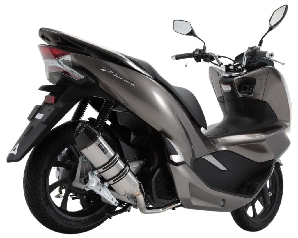 BEAMS ビームス CORSA-EVOII サイレンサー PCX125 HONDA ホンダ フルエキゾーストマフラー マフラー サイレンサータイプ：ステンレス／重量 (純正5.35kg)：3.45kg