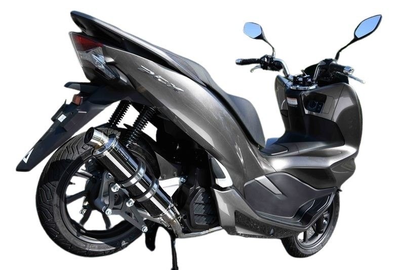 BEAMS ビームス R-EVO サイレンサー PCX125 HONDA ホンダ フルエキゾーストマフラー マフラー サイレンサータイプ：SMB(スーパーメタルブラック)／重量 (純正5.35kg)：4.05kg