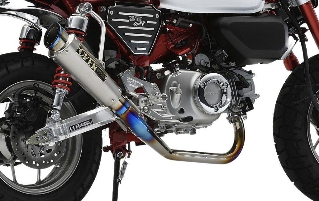 OVER オーヴァー GP-PERFORMANCE フルチタン RS-R MONKEY125 HONDA ホンダ フルエキゾーストマフラー マフラー