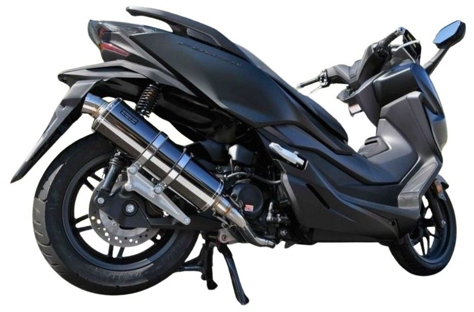 BEAMS ビームス R-EVO サイレンサー フォルツァ HONDA ホンダ フルエキゾーストマフラー マフラー サイレンサー：SMB(スーパーメタルブラック)／重量(純正6.95kg)：4.7kg