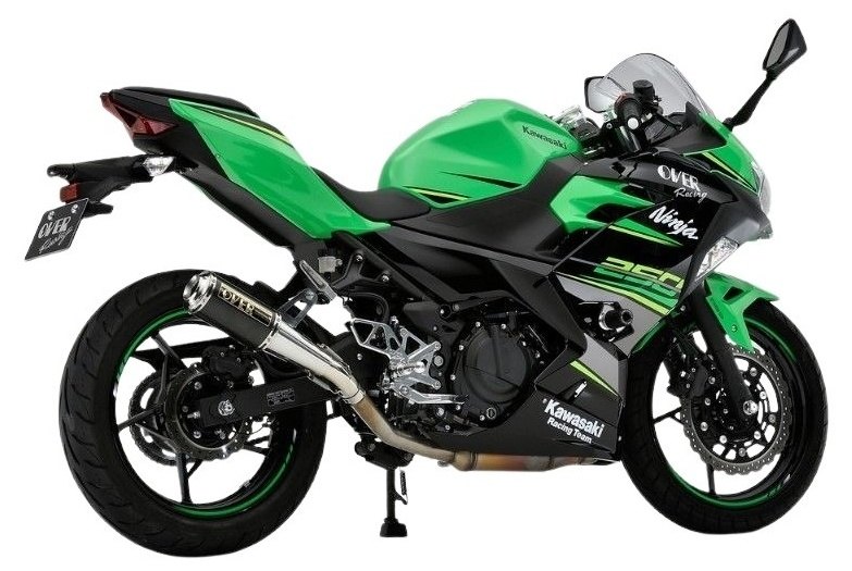 OVER オーヴァー GP-PERFORMANCE XL Type-S スリップオン マフラー Ninja250 KAWASAKI カワサキ スリップオンマフラー