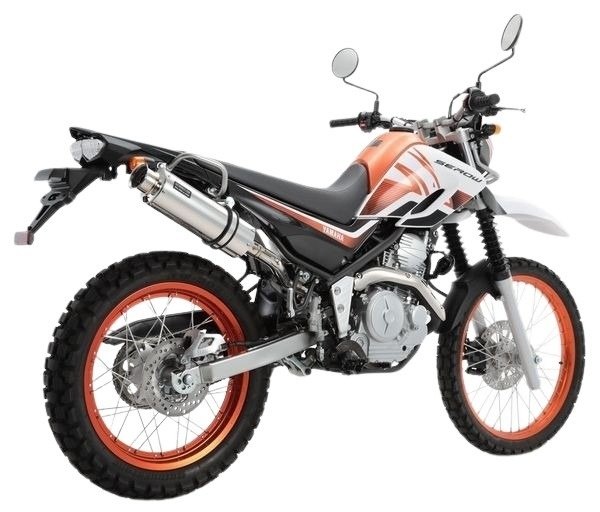 BEAMS ビームス SS300ソニック スリップオンマフラー 政府認証 SEROW250 YAMAHA ヤマハ マフラー