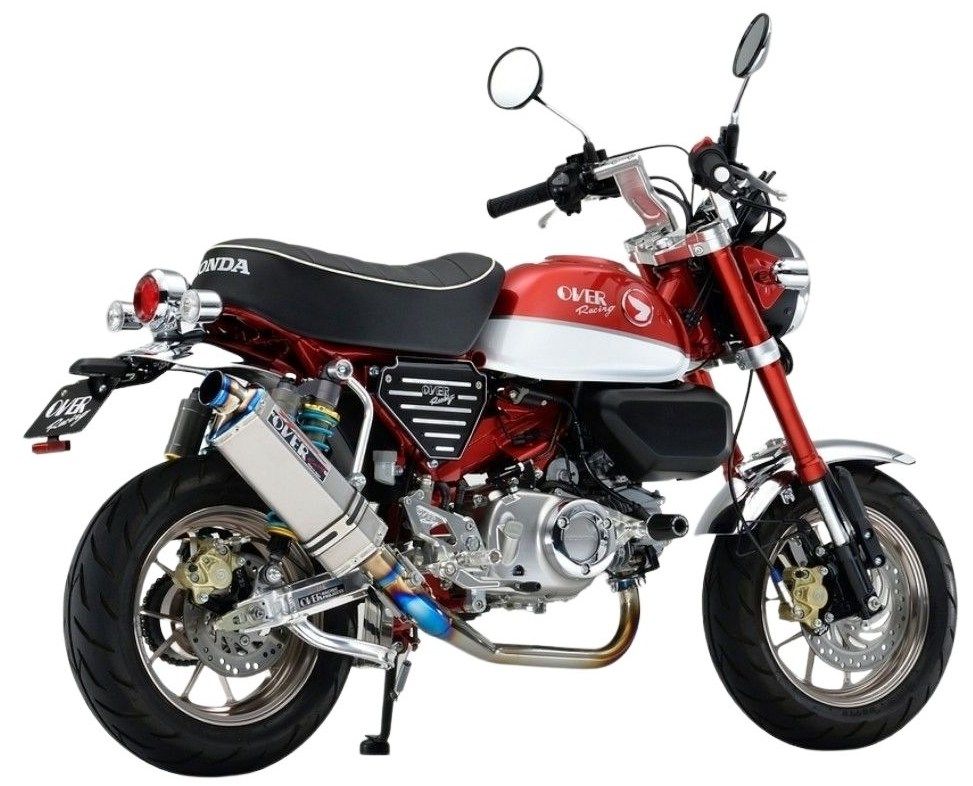 OVER オーヴァー TT-Formula サウンドアジャストシステム(音量調節機構)付フルエキゾーストマフラー Monkey125 HONDA ホンダ フルエキゾーストマフラー マフラー