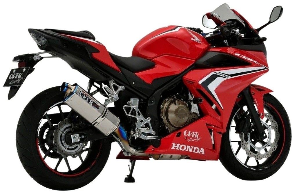 OVER オーヴァー TT-Formula フルチタン スリップオンマフラー CBR400R CBR500R HONDA ホンダ マフラー|ウェビック 店