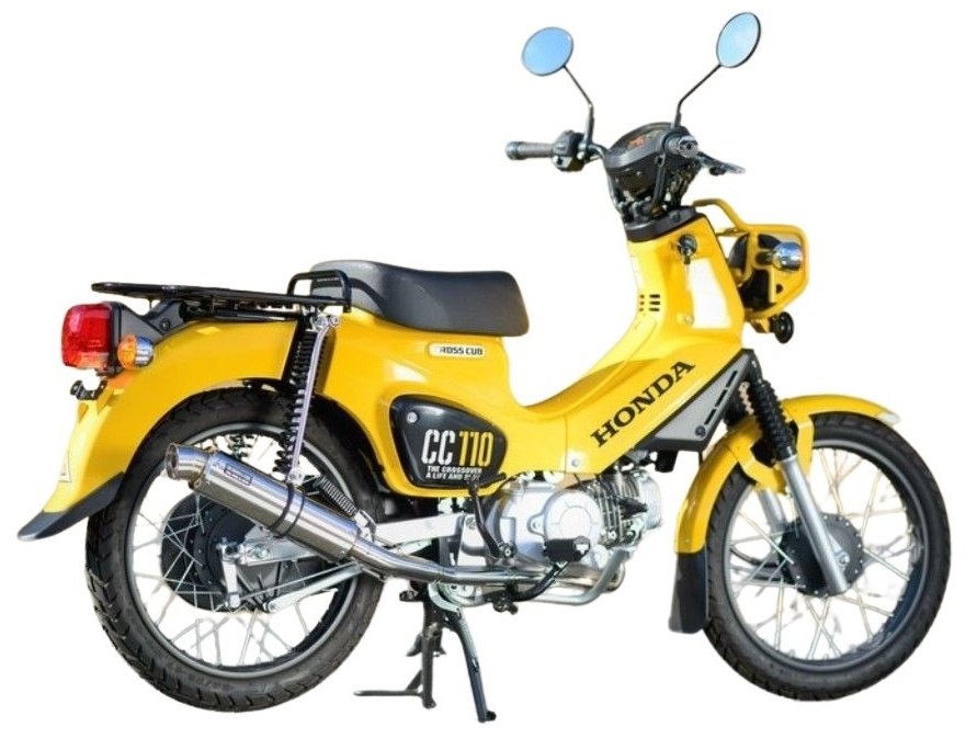 BEAMS ビームス R-EVO ダウンタイプ フルエキゾーストマフラー (JMCA／政府認証) クロスカブ110 HONDA ホンダ マフラー タイプ：ステンレス／重量：3.05kg(純正：3.25kg)