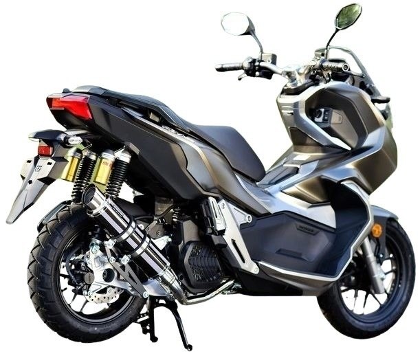 BEAMS ビームス R-EVO II フルエキゾーストマフラー 政府認証 ADV150 HONDA ホンダ マフラー サイレンサー素材：SMB(スーパーメタルブラック)｜ウェビック　店