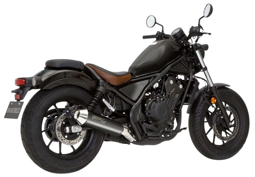 MORIWAKI ENGINEERING モリワキエンジニアリング スリップオンマフラー NEO CLASSIC[ネオ クラシック] REBEL500 HONDA ホンダ マフラー カラー：BP-X(ブラックパール カイ)