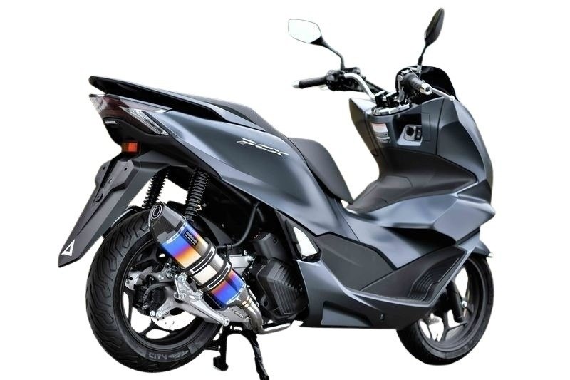 BEAMS ビームス CORSA-EVOII フルエキゾーストマフラー 政府認証 PCX125 HONDA ホンダ マフラー サイレンサータイプ:ヒートチタンサイレンサー|ウェビック 店