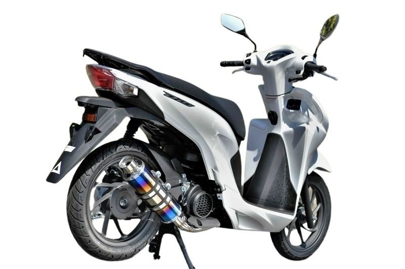 BEAMS ビームス SS300 フルエキゾーストマフラー 政府認証 Dio110 HONDA ホンダ マフラー サイレンサータイプ：ヒートチタンSP｜ウェビック　店