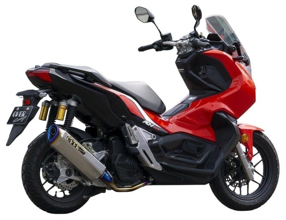 OVER オーヴァー TT-Formula RS チタン フルエキゾーストマフラー ADV150 HONDA ホンダ マフラー