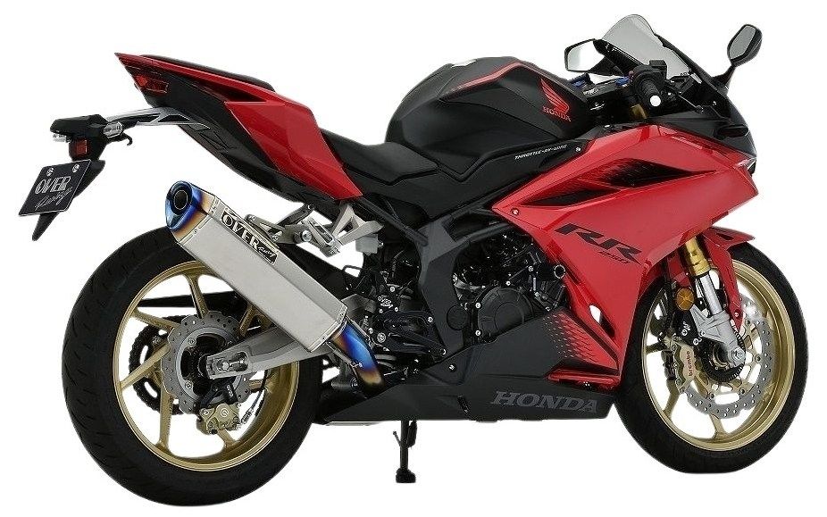 OVER オーヴァー TT-Formula RS フルチタン 2-1 フルエキゾーストマフラー CBR250RR HONDA ホンダ マフラー｜ウェビック　店