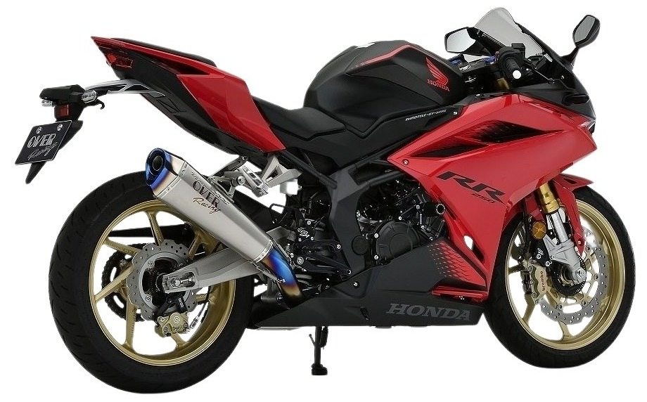 OVER オーヴァー TT-Formula RS＋PRO フルチタン 2-1 フルエキゾーストマフラー CBR250RR HONDA ホンダ マフラー