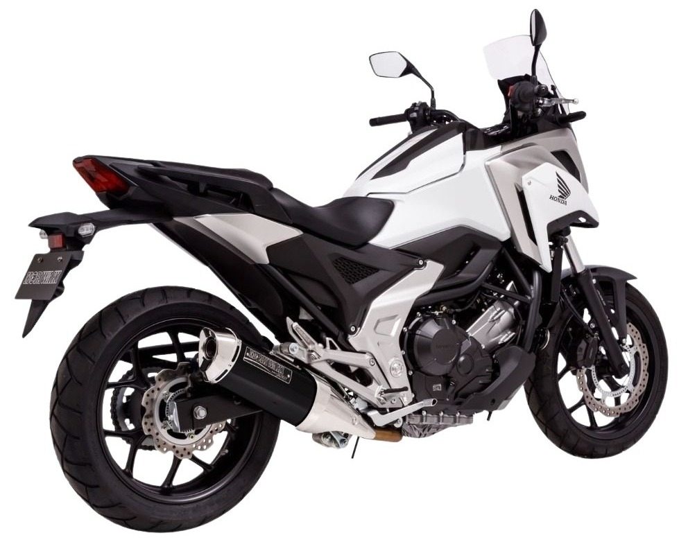 MORIWAKI ENGINEERING モリワキエンジニアリング スリップオンエキゾースト MX NC750X HONDA ホンダ スリップオンマフラー マフラー サイレンサータイプ：BP-X(ブラックパール カイ)