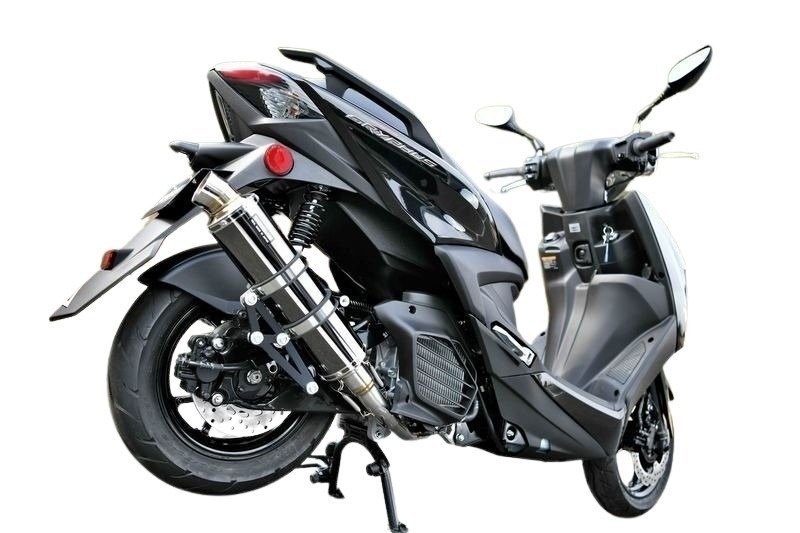 BEAMS ビームス R-EVO フルエキゾーストマフラー 政府認証 シグナスグリファス YAMAHA ヤマハ マフラー サイレンサータイプ：SMB(スーパーメタルブラック)