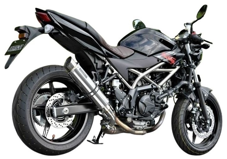 BEAMS ビームス R-EVO2 スリップオンマフラー 政府認証 SV650 ABS SV650X SUZUKI スズキ マフラー サイレンサータイプ：ステンレス(重量：2.75kg【純正4.35kg】)