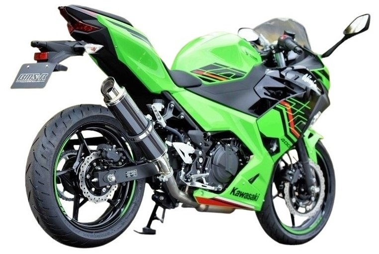 BEAMS ビームス R-EVO2 スリップオンマフラー 政府認証 NINJA400 Z400 KAWASAKI カワサキ マフラー タイプ：カーボンサイレンサー(重量：1.95kg【純正3.8kg】)