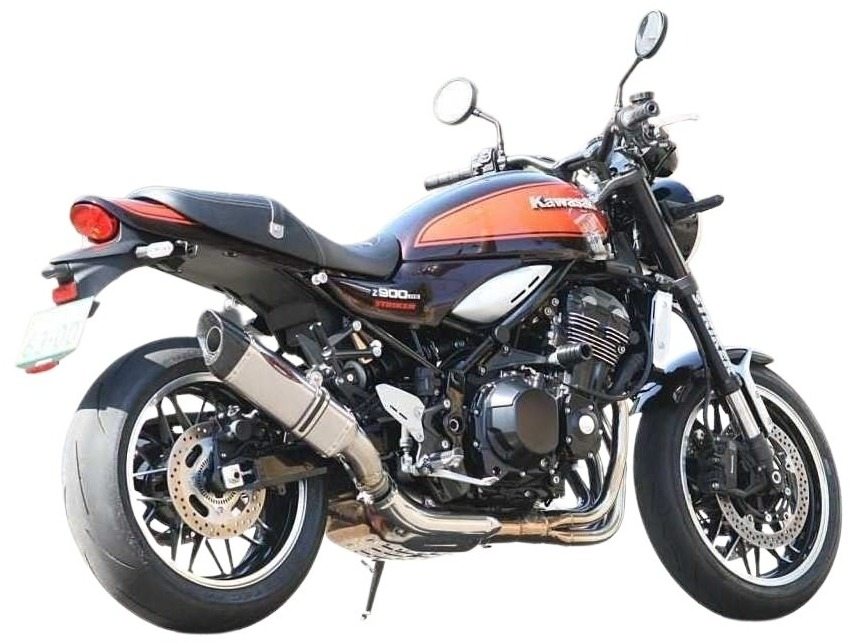STRIKER ストライカー インターモデルSC スリップオン OFF-Type B JMCA Z900RS CAFE KAWASAKI カワサキ スリップオンマフラー マフラー タイプ：チタンソリッド(標準タイプ)