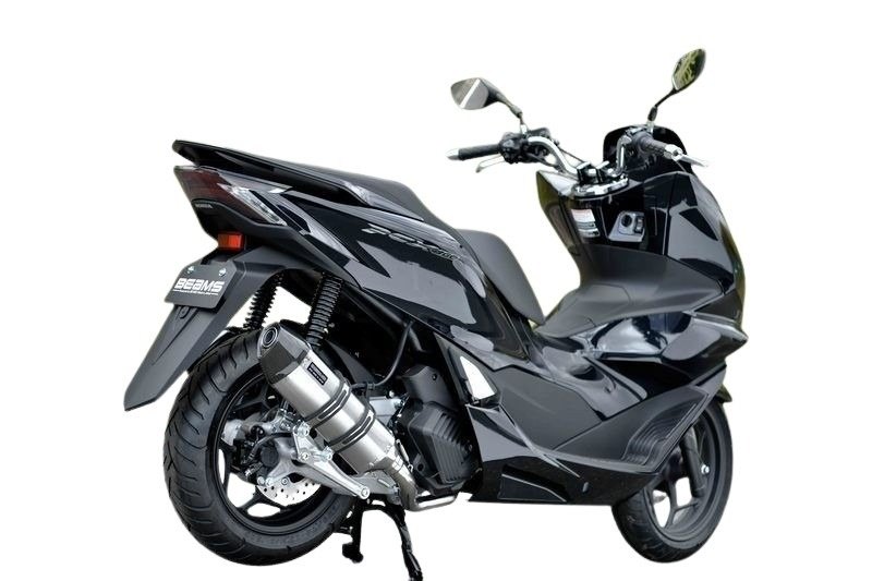 BEAMS ビームス CORSA-EVOII 政府認証 PCX160 HONDA ホンダ フルエキゾーストマフラー マフラー タイプ：ステンレスサイレンサー(重量：3.3kg【純正5.05kg】)